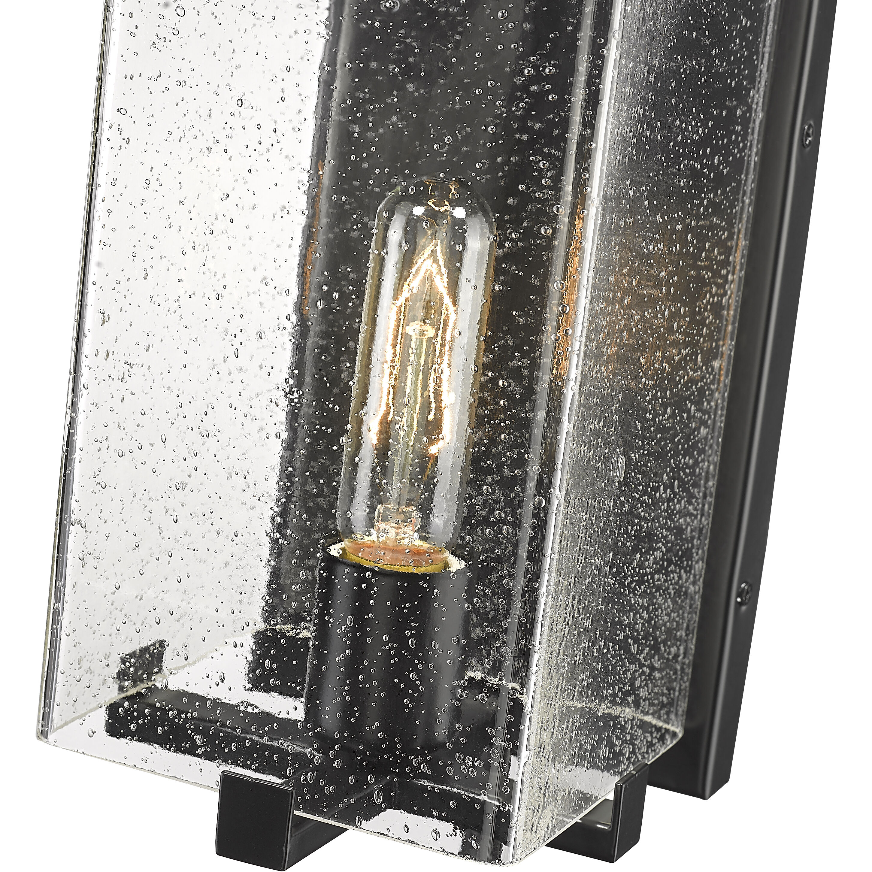 Z-Lite 592S-BK Sana 1 Light 12.75 inch Black Outdoor Wall Light