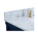 Clement 36 X 22 X 34 inch Blue Bathroom Vanity Cabinet