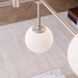 Nebula LED 61 inch Satin Nickel Chandelier Ceiling Light in Add 20 ft. Cord