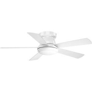 Irving 52 inch White Ceiling Fan, Progress LED