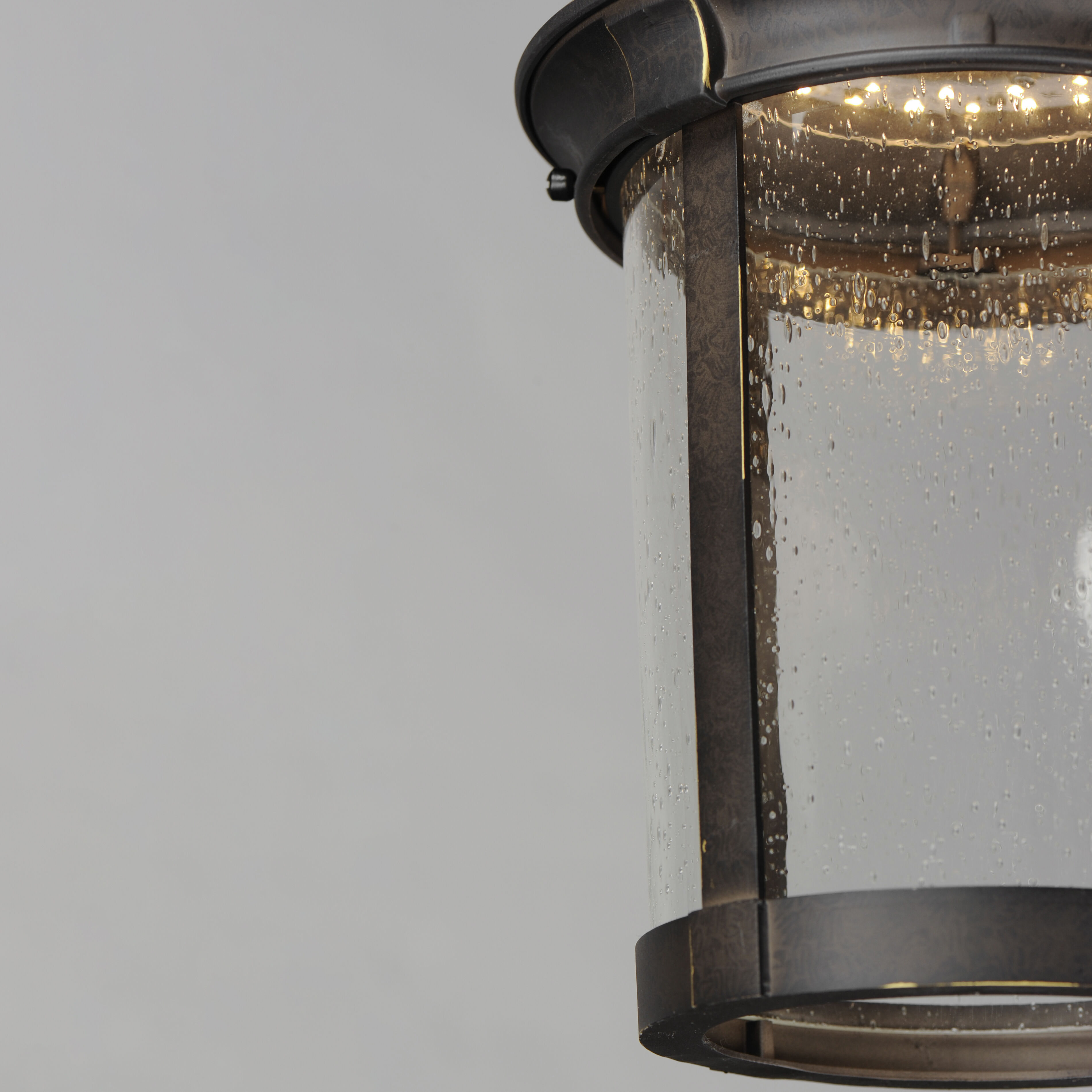 Dover LED LED 10 inch Bronze Outdoor Hanging Lantern