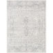 Roma 85 X 63 inch Gray Rug in 5 x 8, Rectangle