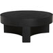 Steward 36 X 36 inch Matte Black Coffee Table, C