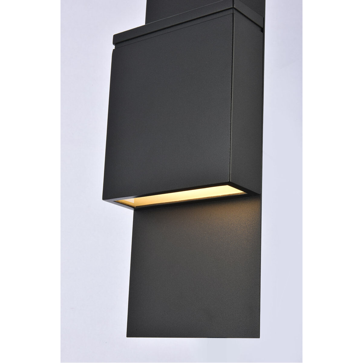 Raine 17 inch Black Outdoor Wall Light