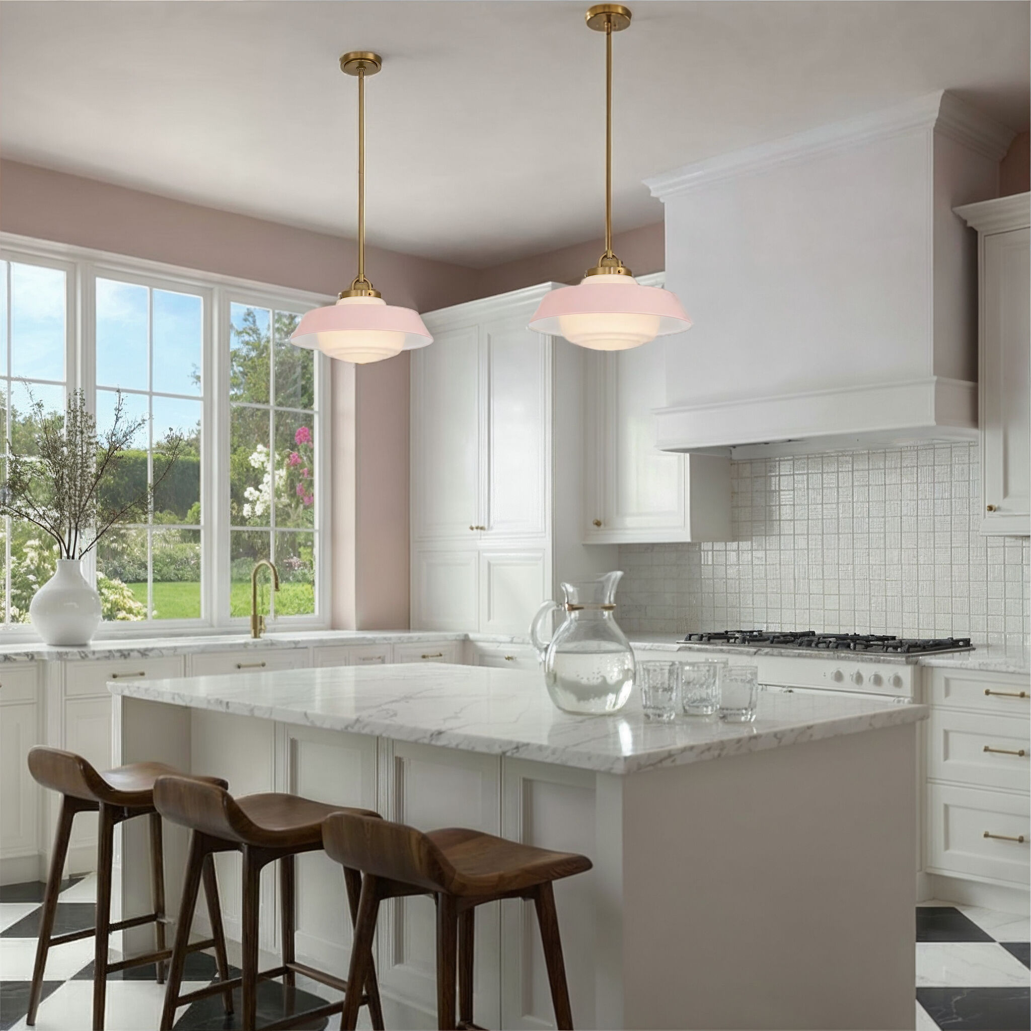 Xander 1 Light 16 inch Vibrant Gold Pendant Ceiling Light