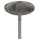Bristol Lane 1 Light 7 inch Brushed Nickel Mini Pendant Ceiling Light