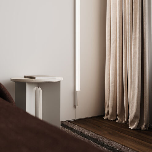 Keel LED 2 inch Bright Satin Aluminum ADA Wall Bar Light Wall Light