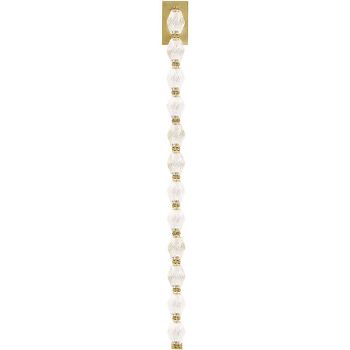 Sean Lavin Collier LED Natural Brass ADA Wall Sconce Wall Light, Integrated LED