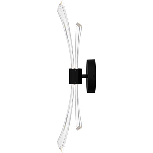 Cecily Wall Sconce Wall Light in Matte Black, Small