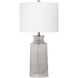 Clove 32 inch 100.00 watt Smokey Gray Table Lamp Portable Light