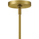 Alchemy 20 inch Lacquered Brass Indoor Foyer Light Ceiling Light