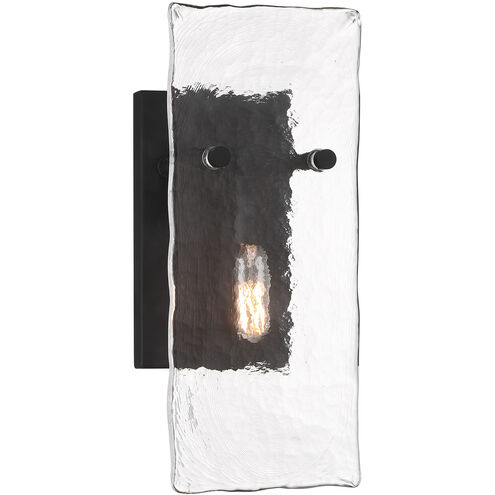 Genry 1 Light 5.5 inch Black Wall Sconce Wall Light