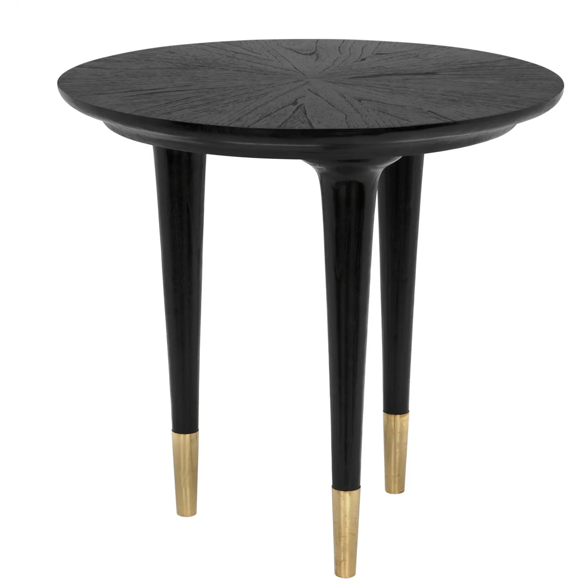 Maganini 25 X 25 inch Charcoal Black Side Table