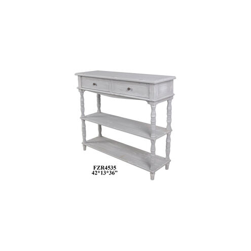 Weston 42 X 13 inch Chalk Grey Console