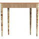 Chester Light Burl 36" Console Table in Light Brown