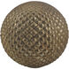 Spikey Copper Decorative Ball