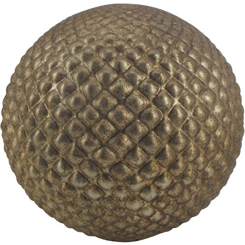 Spikey Copper Decorative Ball