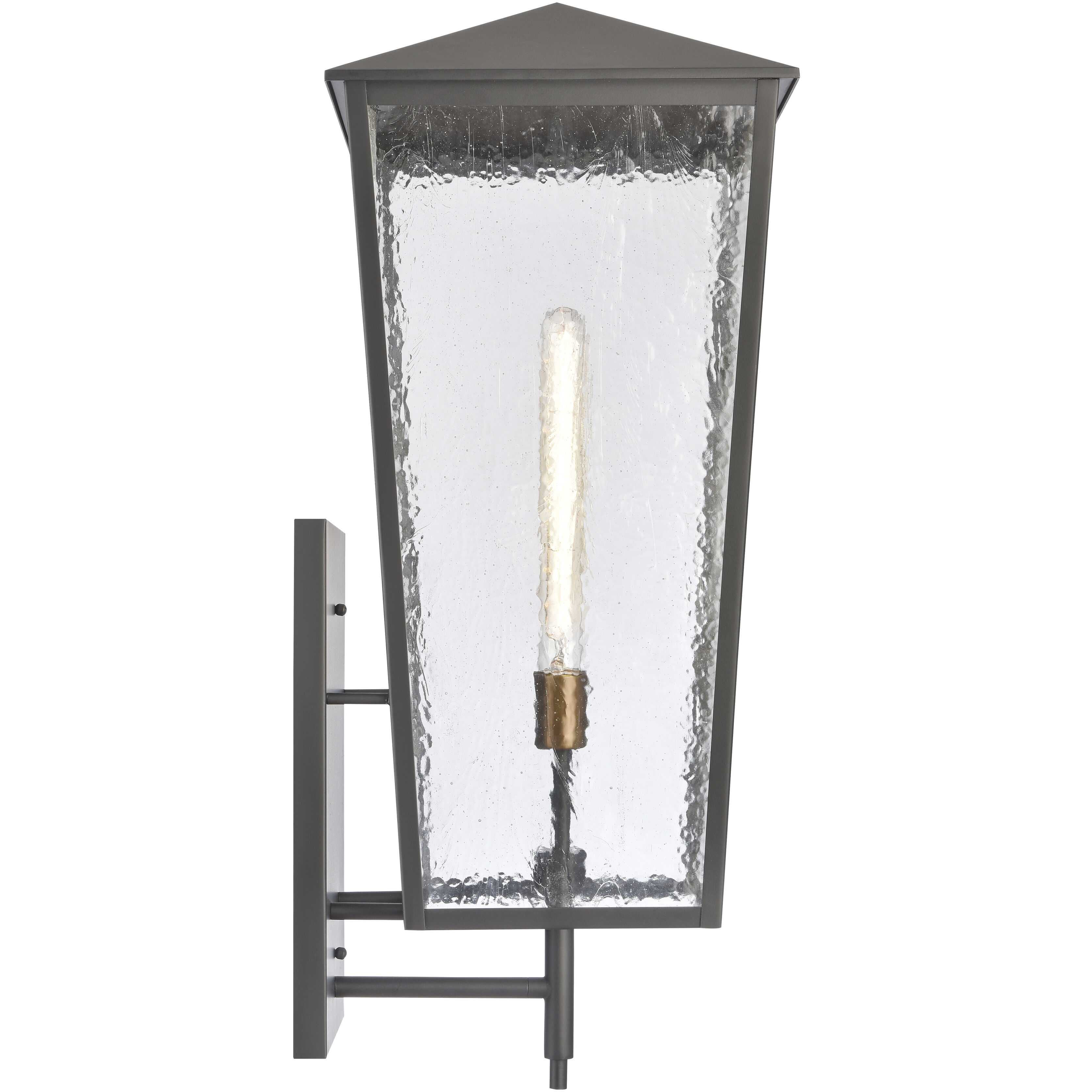 Marquis 2 Light 32 inch Matte Black Outdoor Sconce