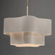 Corsica 6 Light 34 inch Natural Aged Brass Multi-Light Pendant Ceiling Light