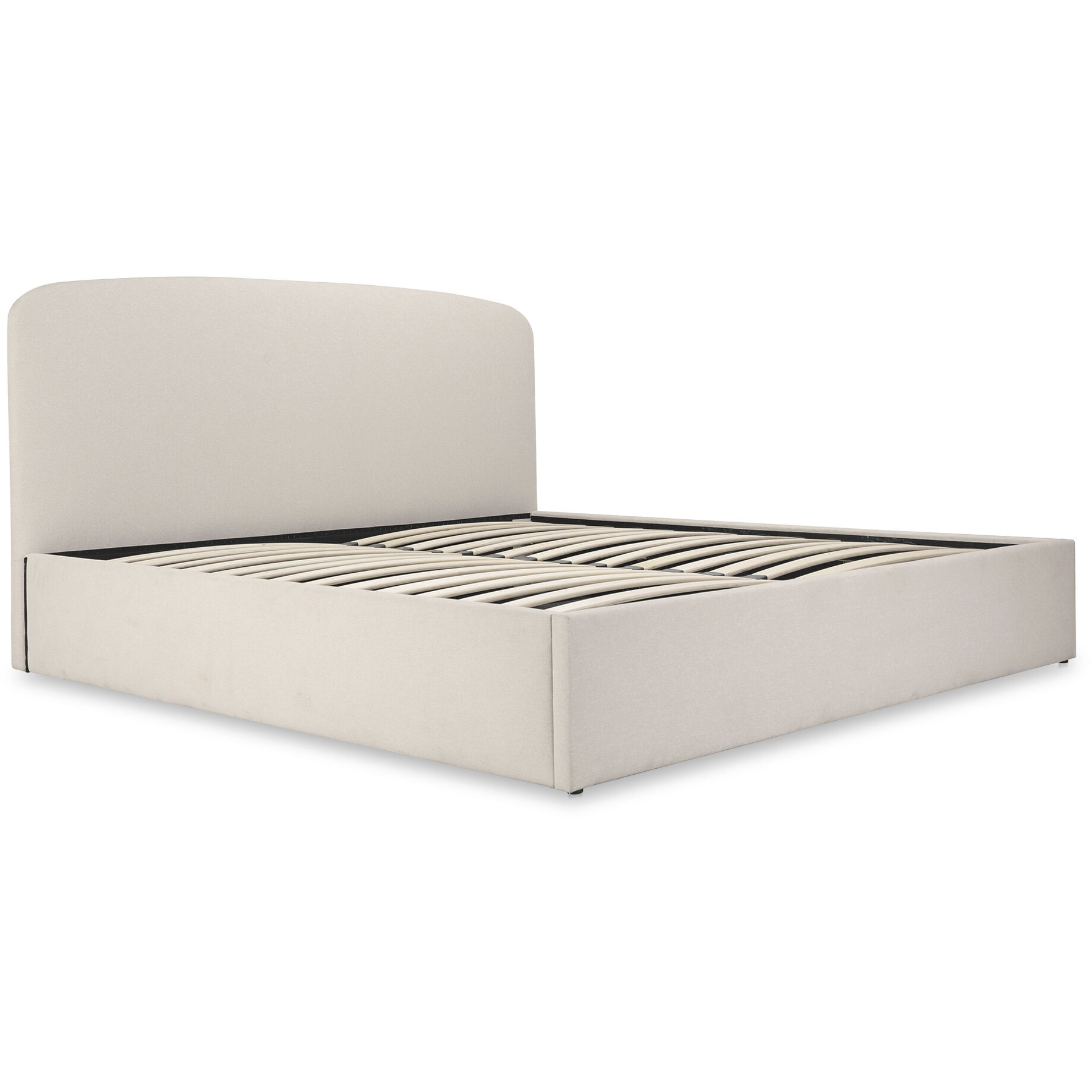 Joan White Storage Bed, King