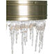 Natalie 5 Light 25.5 inch Antique Brass Chandelier Ceiling Light