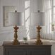 Jolene 24 inch 100 watt Natural Table Lamps Portable Light, Set of 2, Simplee Adesso