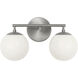 Nube LED 14.63 inch Brushed Nickel Vanity Light Wall Light