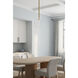 Elyric 1 Light 12.75 inch Legacy Brass Pendant Ceiling Light