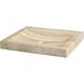 Stone 24.13 X 21.63 X 3 inch Beige Vanity Top