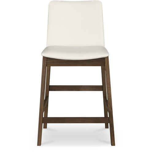 Deco 38.9 inch White Counter Stool
