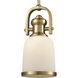 Brooksdale 1 Light 5 inch Satin Brass Mini Pendant Ceiling Light