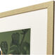 Tiger Tiger Green and Orange and White Framed Art, Propac
