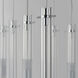 Pipette LED 23.5 inch Polished Chrome Multi-Light Pendant Ceiling Light