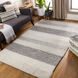 Asos 90 X 60 inch Charcoal Rug in 5 x 8, Rectangle