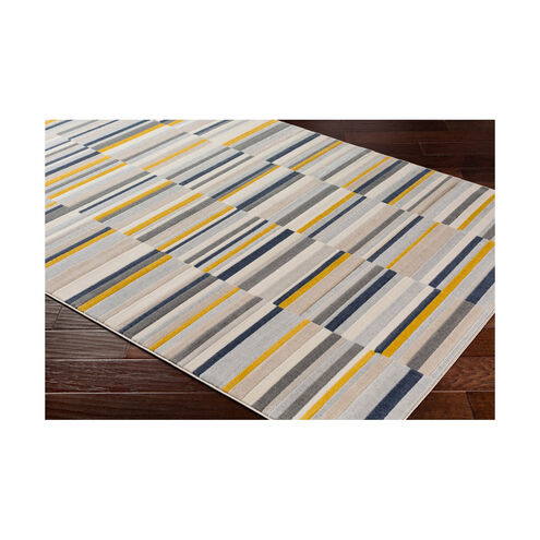 City 36 X 24 inch Mustard/Charcoal/Light Gray/Beige/Khaki/Taupe Rugs, Rectangle