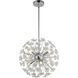 Canada 6 Light 15.75 inch Chrome Chandelier Ceiling Light