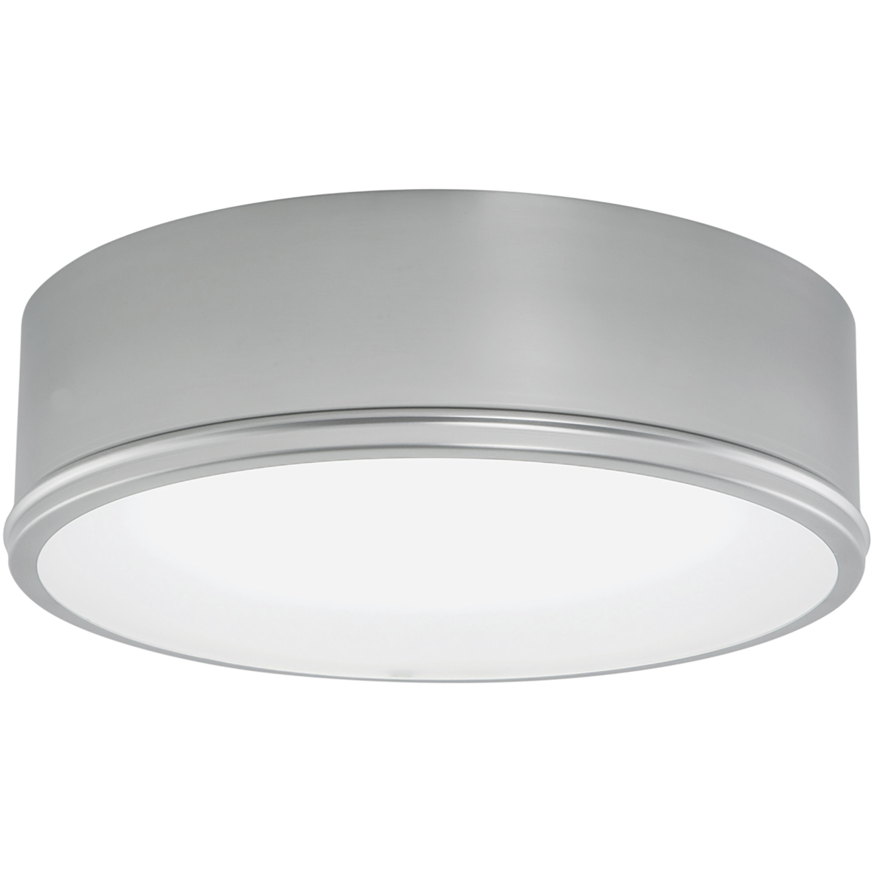 Getty 2 Light 12 inch Brushed Nickel Flush Mount Ceiling Light