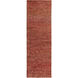 Galloway 96 X 30 inch Rust, Khaki, Dark Brown Rug