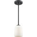 Laphia 1 Light 5 inch Matte Black Pendant Ceiling Light