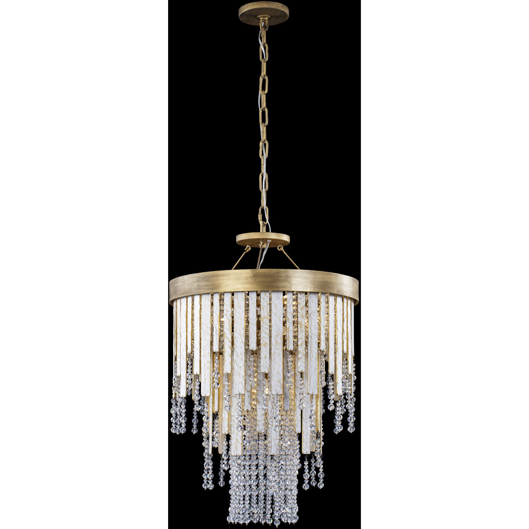 Lafayette 4 Light 18 inch Havana Gold Chandelier Ceiling Light
