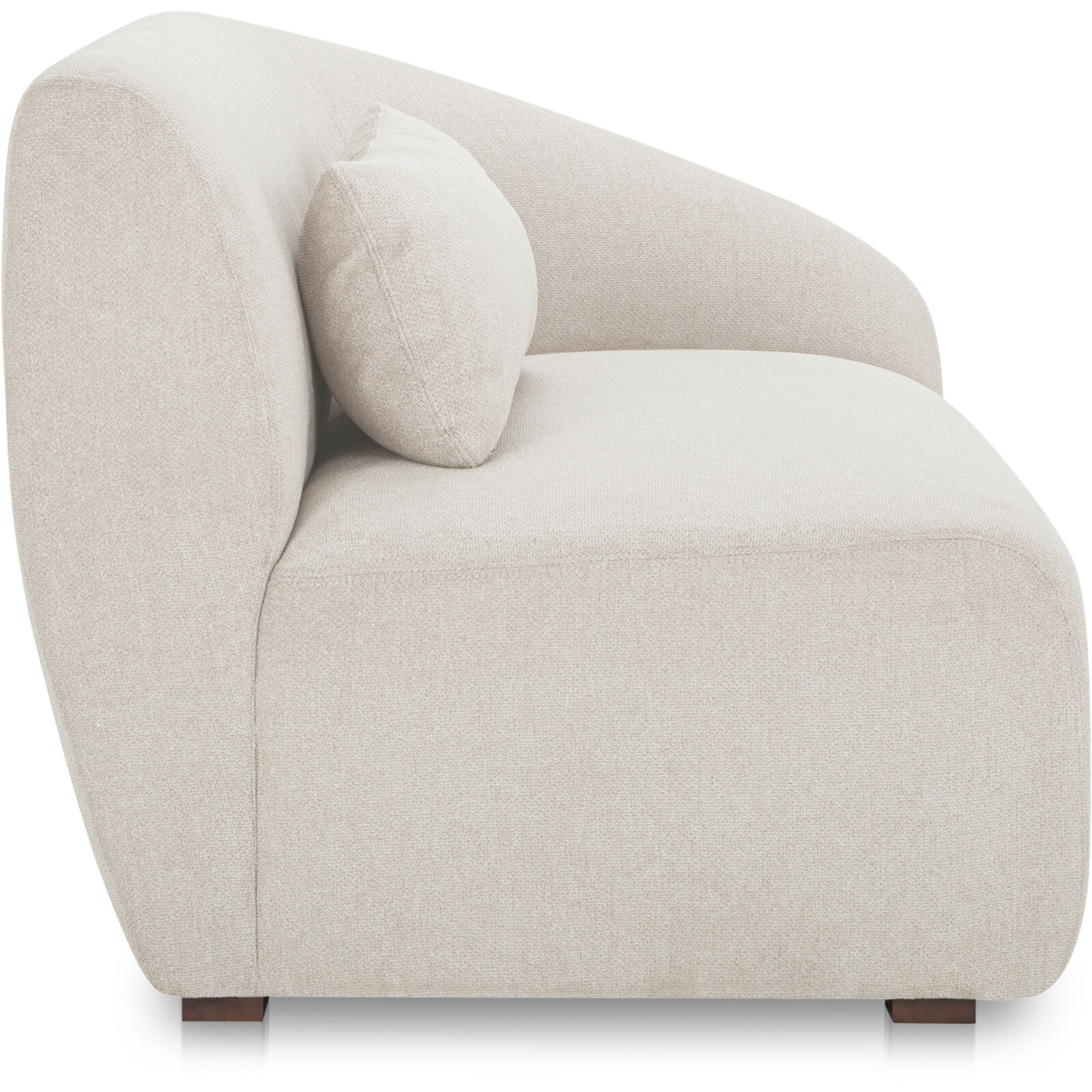 Amelia White Sofa, Right