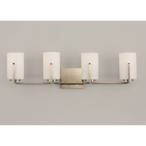 Dart 4 Light 30 inch Satin Nickel Vanity Light Wall Light