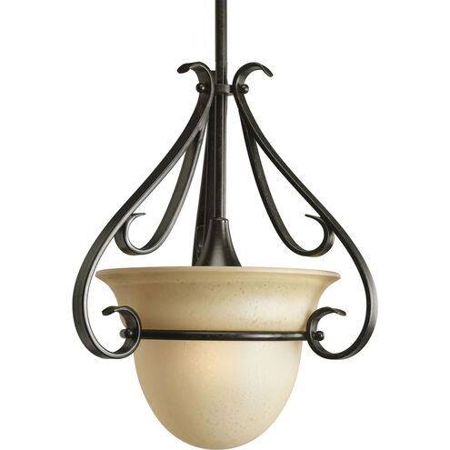 Torino 1 Light 13.12 inch Forged Bronze Mini-Pendant Ceiling Light