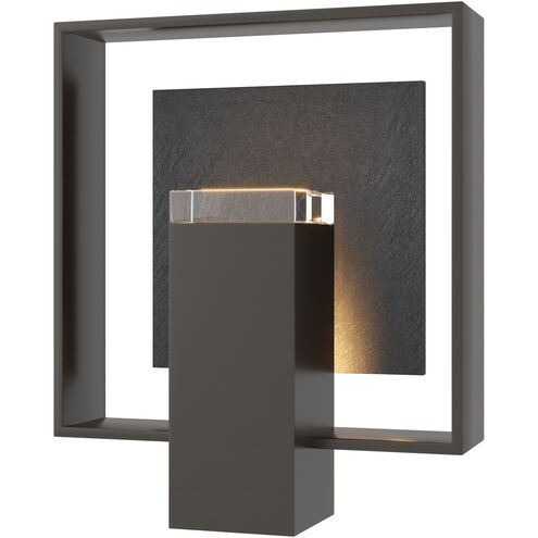 Shadow Box 1 Light 11.7 inch Oil Rubbed Bronze Outdoor Sconce, Medium