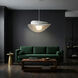 Paven LED 20 inch Matte White Pendant Ceiling Light