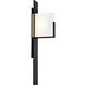Oak Park LED 25 inch Matte Black Outdoor Wall Sconce
