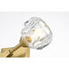 Zayne 2 Light 15 inch Gold Wall Sconce Wall Light