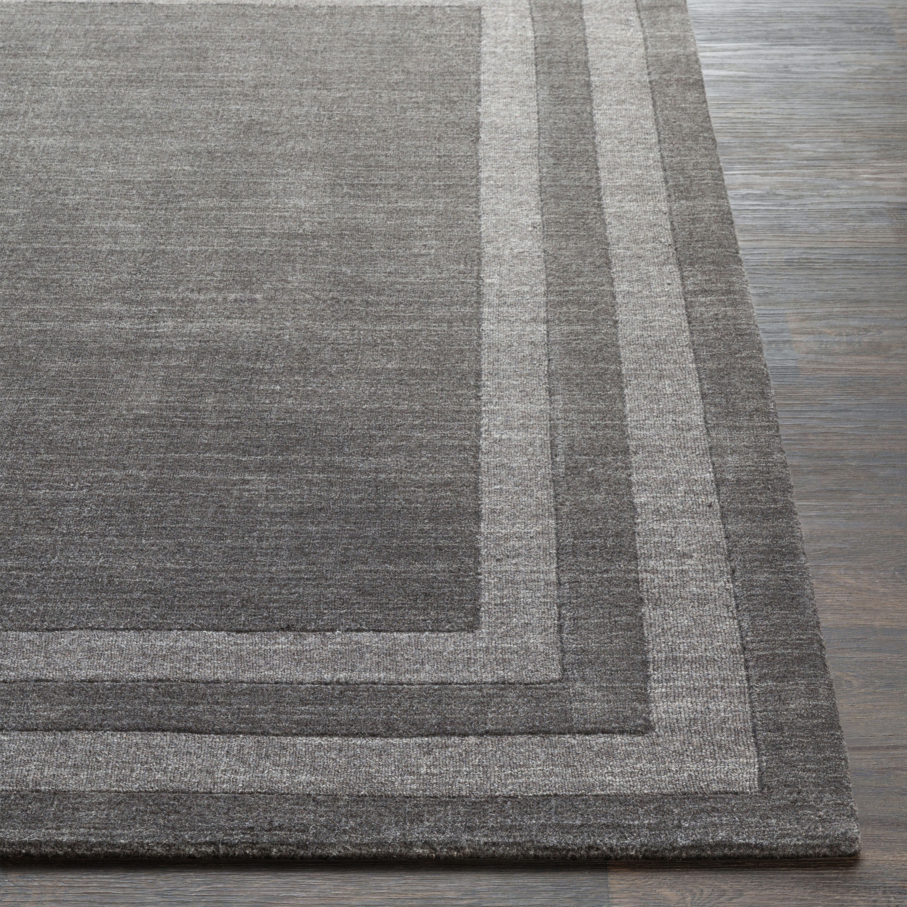 Sorrento 180 X 144 inch Charcoal Rug in 12 x 15, Rectangle