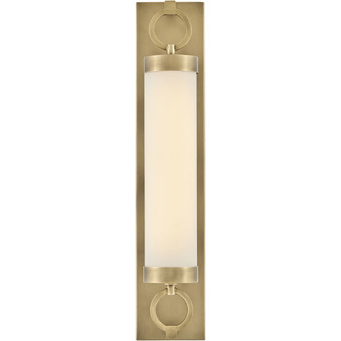 Lisa McDennon Baylor LED 24 inch Heritage Brass Bath Light Wall Light, Linear, Sconce
