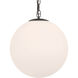 Marbelle 1 Light 15.75 inch Dark Bronze Pendant Ceiling Light